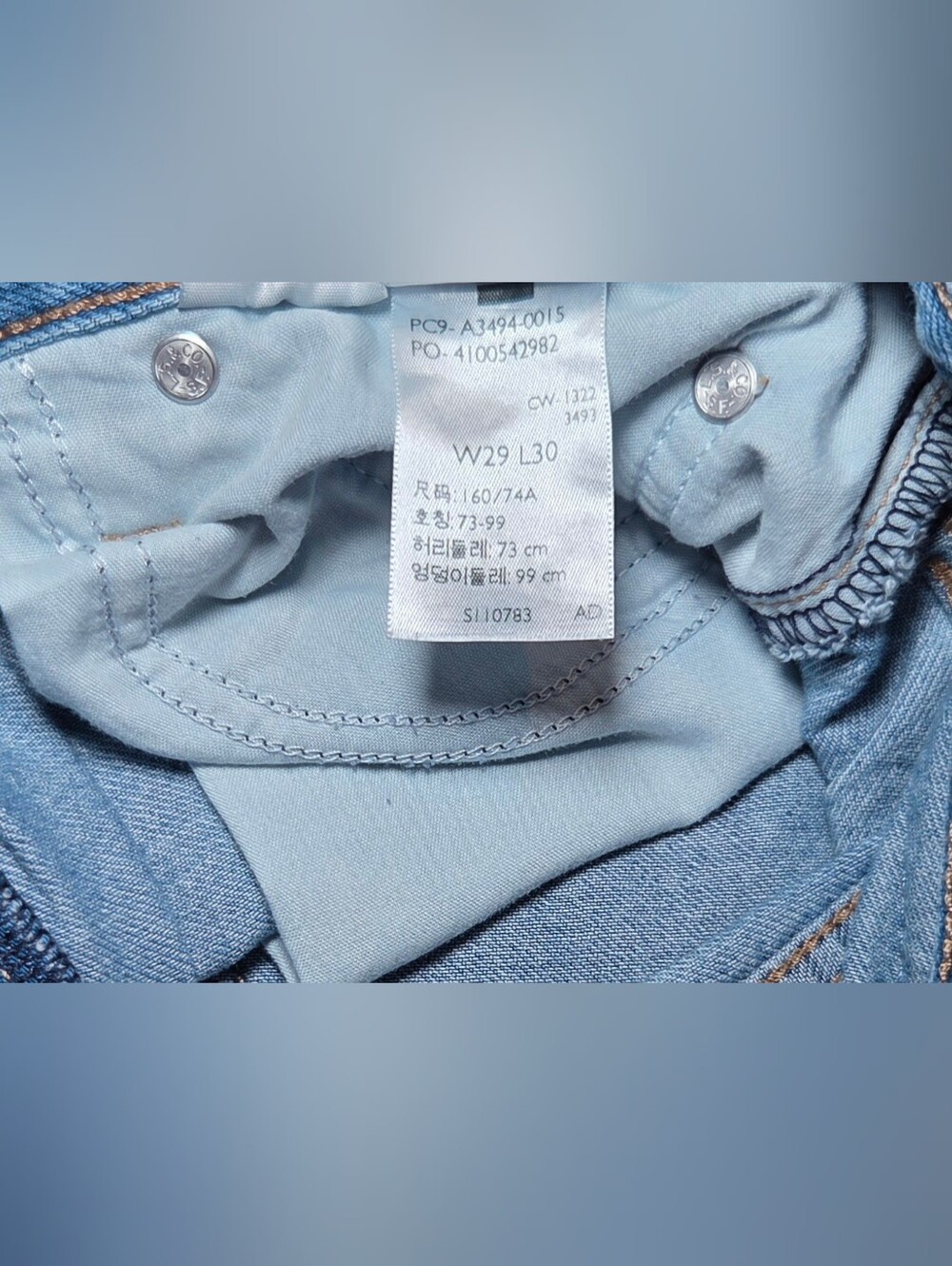 Levi's Premium Baggy Dad Jeans W29 L30 Distressed 90s Y2K Grunge Streetwear - Picture 11 of 14